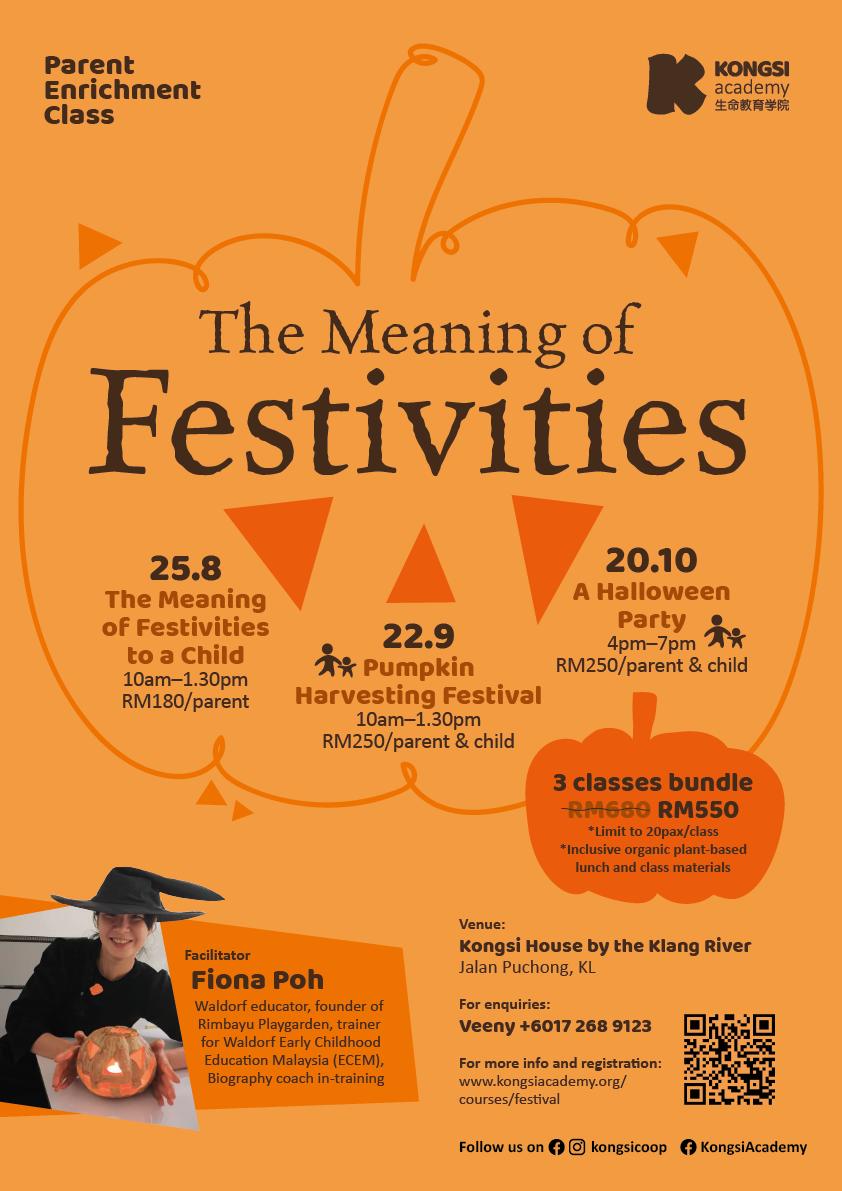 parent enrichment class the meaning of festivities 25.08.2024